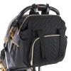 imageBaby Essentials Quilted Backpack Diaper Bag Tote with Changing Pad Stroller Straps Insulated Bottle Compartment Midnight BlackMidnight Black