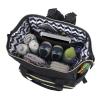 imageBaby Essentials Quilted Backpack Diaper Bag Tote with Changing Pad Stroller Straps Insulated Bottle Compartment Midnight BlackMidnight Black