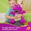 imageBarney World Toddler Toy Heart Glow Plush with Music ampamp Lights for Pretend Play Preschool Kids Ages 2 Years