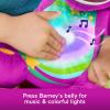 imageBarney World Toddler Toy Heart Glow Plush with Music ampamp Lights for Pretend Play Preschool Kids Ages 2 Years