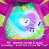 imageBarney World Toddler Toy Heart Glow Plush with Music ampamp Lights for Pretend Play Preschool Kids Ages 2 Years