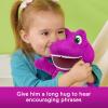 imageBarney World Toddler Toy Heart Glow Plush with Music ampamp Lights for Pretend Play Preschool Kids Ages 2 Years