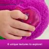 imageBarney World Toddler Toy Sensory 1275Inch Plush with Fidget Activity ampamp Textured Details for Kids Ages 2 Years