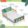 imageDream On Me FisherPrice Fauna Collection Safari Toddler Bed Jungle Print JPMA Certified Easy to Assemble