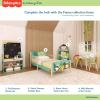 imageDream On Me FisherPrice Fauna Collection Safari Toddler Bed Jungle Print JPMA Certified Easy to Assemble