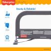 imageDream On Me FisherPrice Little Naps Bed Rail for Toddlers in Grey Suitable for All Types of Beds No Tool Assembly for Toddler Bed RailGrey