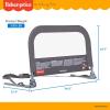 imageDream On Me FisherPrice Little Naps Bed Rail for Toddlers in Grey Suitable for All Types of Beds No Tool Assembly for Toddler Bed RailGrey