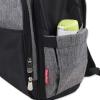 imageFisher Price Diaper Bag Backpack with Changing Pad and Stroller Straps Grey Large