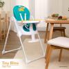 imageFisher Price Tiny Bites Baby ampamp Toddler Highchair  Rainbow Sherbert OneClick Folding 7 Adjustable Height Levels 2 Recline Positions Removable DishwasherSafe Tray Lightweight SpaceSavingHello Sunshine