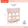 imageFisher Price by Dream On Me Baby Changing Table Blush Pink  Greenguard Gold ampamp JPMA Certified Wooden Nursery Dresser with Storage Shelves  Compact Sturdy ampamp EasytoClean DesignBlush Pink