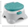 imageFisherPrice 3in1 Toddler Toilet Training Potty Chair and Step Stool with Removable Toilet Ring