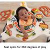 imageFisherPrice Baby Bouncer Palm Paradise Jumperoo Activity Center with Music Lights Sounds and Developmental ToysJungle Jumperoo