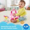 imageFisherPrice Baby Learning Toy Laugh ampamp Learn Purse Going Places Bag with 4 Pretend Play Accessories for Infants ampamp Toddlers Ages 6 MonthsDeluxe