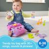 imageFisherPrice Baby Learning Toy Laugh ampamp Learn Purse Going Places Bag with 4 Pretend Play Accessories for Infants ampamp Toddlers Ages 6 MonthsStandard