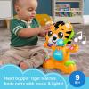 imageFisherPrice Baby Learning Toy Link Squad Bop ampamp Groove Tiger with Music ampamp Lights for Ages 9 Months Compatible Only with Link Squad Items