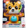 imageFisherPrice Baby Learning Toy Link Squad Bop ampamp Groove Tiger with Music ampamp Lights for Ages 9 Months Compatible Only with Link Squad Items