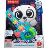 imageFisherPrice Baby Learning Toy Link Squad Jam ampamp Count Panda with Music ampamp Lights for Ages 9 Months Compatible Only with Link Squad Items