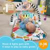 imageFisherPrice Baby Musical Toy Set Glow and Grow Kick ampamp Play Piano Gym Pink Playmat with 2 Rattle Maracas for Newborns Ages 0 MonthsBlue