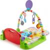 imageFisherPrice Baby Musical Toy Set Glow and Grow Kick ampamp Play Piano Gym Pink Playmat with 2 Rattle Maracas for Newborns Ages 0 MonthsGreen