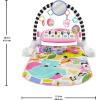 imageFisherPrice Baby Musical Toy Set Glow and Grow Kick ampamp Play Piano Gym Pink Playmat with 2 Rattle Maracas for Newborns Ages 0 MonthsPink