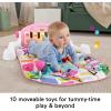 imageFisherPrice Baby Playmat Glow and Grow Kick ampamp Play Piano Gym Blue Musical Learning Toy with Developmental Activities for Newborns 0 MonthsPink