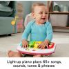 imageFisherPrice Baby Portable Chair Deluxe Kick ampamp Play SitMeUp Floor Seat with Piano Learning Toy ampamp Snack Tray for Infants to ToddlersPink