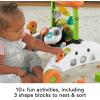 imageFisherPrice Baby Push Toy 2Sided Steady Speed Panda Walker Musical Learning Activity with 3 Blocks for Infants Ages 6 Months Amazon ExclusivePanda Walker