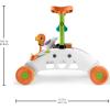 imageFisherPrice Baby Push Toy 2Sided Steady Speed Panda Walker Musical Learning Activity with 3 Blocks for Infants Ages 6 Months Amazon ExclusivePanda Walker
