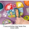 imageFisherPrice Baby Push Toy Learn with Me Purple Monkey Walker Musical Learning Activity with Lights for Infants Ages 6 Months