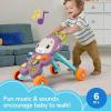 imageFisherPrice Baby Push Toy Learn with Me Purple Monkey Walker Musical Learning Activity with Lights for Infants Ages 6 Months