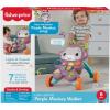imageFisherPrice Baby Push Toy Learn with Me Purple Monkey Walker Musical Learning Activity with Lights for Infants Ages 6 Months