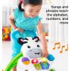 imageFisherPrice Baby Push Toy Learn with Me Zebra Walker Musical Learning Activity with Lights ampamp Fine Motor Play for Infants Ages 6 Months Amazon ExclusiveStandard Packaging