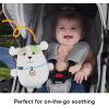imageFisherPrice Baby Toy Calming Vibes Puppy Soother Plush Portable Sound Machine with Vibrations for Newborns 0 Months
