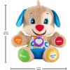 imageFisherPrice Baby Toy Laugh ampamp Learn Smart Stages Sis Musical Plush with Lights ampamp Learning Songs for Infants Ages 6 MonthsClassic Puppy  English