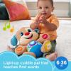 imageFisherPrice Baby Toy Laugh ampamp Learn Smart Stages Sis Musical Plush with Lights ampamp Learning Songs for Infants Ages 6 MonthsClassic Puppy  English