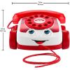 imageFisherPrice Baby Toy Red Chatter Telephone Mattel 80th Anniversary Edition PullAlong Activity for Infants ampamp Toddlers Ages 1 Years