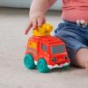 imageFisherPrice Baby Toy Rollin Tractor PushAlong Vehicle with Fine Motor Activities for Infants Ages 6 MonthsFire Truck