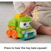 imageFisherPrice Baby Toy Rollin Tractor PushAlong Vehicle with Fine Motor Activities for Infants Ages 6 MonthsMulticolor