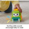 imageFisherPrice Baby Toy Rollin Tractor PushAlong Vehicle with Fine Motor Activities for Infants Ages 6 MonthsMulticolor