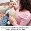 imageFisherPrice Baby Toy Soothe n Snuggle Koala Plush Sound Machine with Customizable Music Lights ampamp Breathing Motion for Newborns 0 MonthsBunny Soother