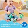 imageFisherPrice Baby Toys Laugh ampamp Learn Ready to Go Gift Set 3 Electronic Learning Activities for Toddler Pretend Play Kids Ages 6 Months  Amazon ExclusiveGift Set
