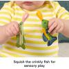 imageFisherPrice Baby Toys Mini Me Moments Reel Fun Fishing Set 4Piece Sensory Activities for Newborn Developmental Play Ages 3 Months