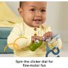 imageFisherPrice Baby Toys Mini Me Moments Reel Fun Fishing Set 4Piece Sensory Activities for Newborn Developmental Play Ages 3 Months
