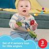 imageFisherPrice Baby Toys Mini Me Moments Reel Fun Fishing Set 4Piece Sensory Activities for Newborn Developmental Play Ages 3 Months