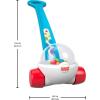 imageFisherPrice Baby ampamp Toddler Toy Corn Popper Blue PushAlong with BallPopping Action for Infants Ages 1 Years 2Piece Assembly
