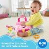 imageFisherPrice Baby ampamp Toddler Toy Laugh ampamp Learn My Smart Purse with Lights Learning Songs ampamp 5 Accessories for Infants Ages 6 Months