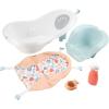 imageFisherPrice Baby to Toddler Bath 4in1 Sling N Seat Tub with Removable Infant Support and 2 Toys Summer Blossoms