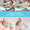 imageFisherPrice Baby to Toddler Bath 4in1 Sling n Seat Tub with Removable Infant Support and 2 Toys Climbing LeavesExclusive Puppy Headrest