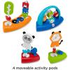 imageFisherPrice Baby to Toddler Toy 3in1 Spin ampamp Sort Activity Center and Play Table with 10 Activities Happy DotsActivity Center