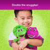 imageFisherPrice Barneys World Toddler Toys 9 inch Barney ampamp Baby Bop plushes with Story Book for Cuddling up at Reading time Kids Ages 2 Years